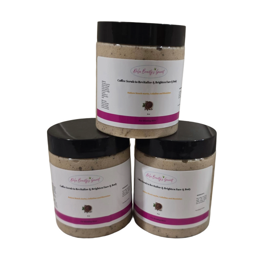 Exfoliating Coffee Scrub For Face & Body
