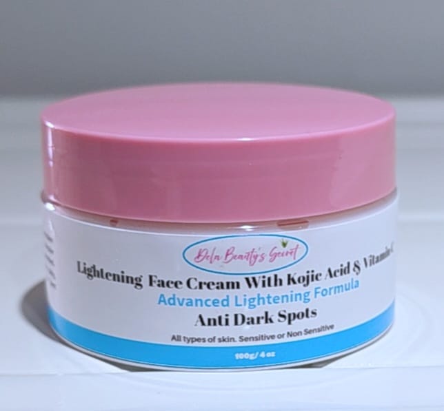 Lightening Face Cream with Kojic Acid & Vitamin C